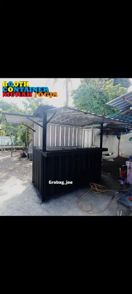 Booth containernya