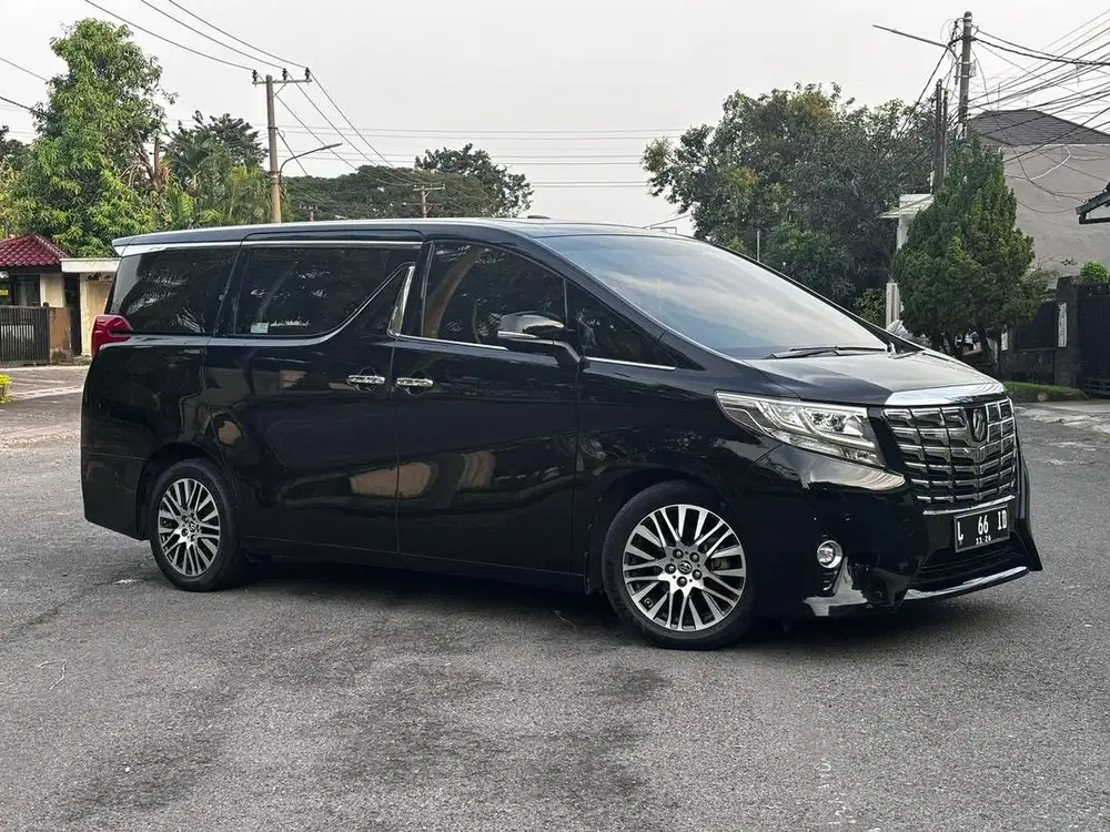 Toyota Alphard G ATPM 2016 Full Ori Bs TT-Kredit.!!