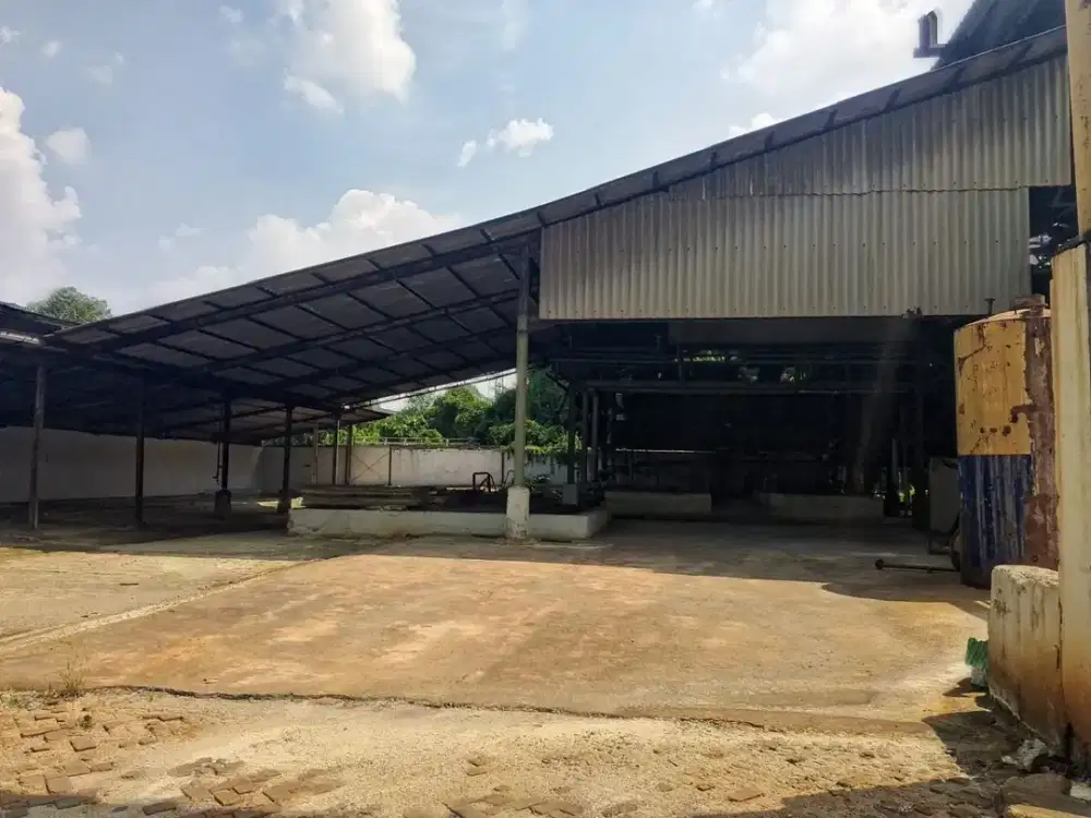 Dijual murah tanah ex pabrik Manufaktur bahan kimia di jakarta utara