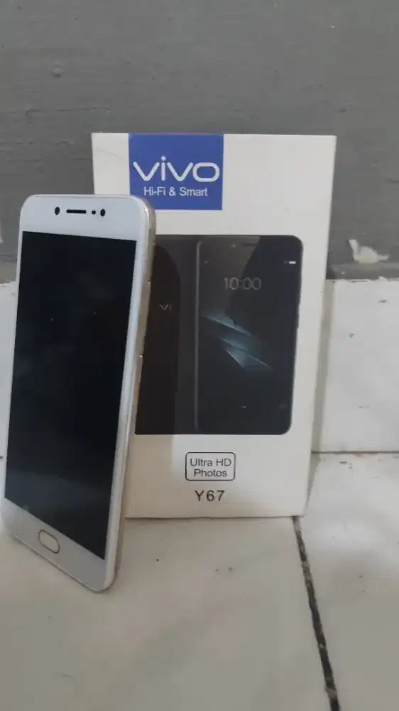 Jual vivo y67 no minus lengkap