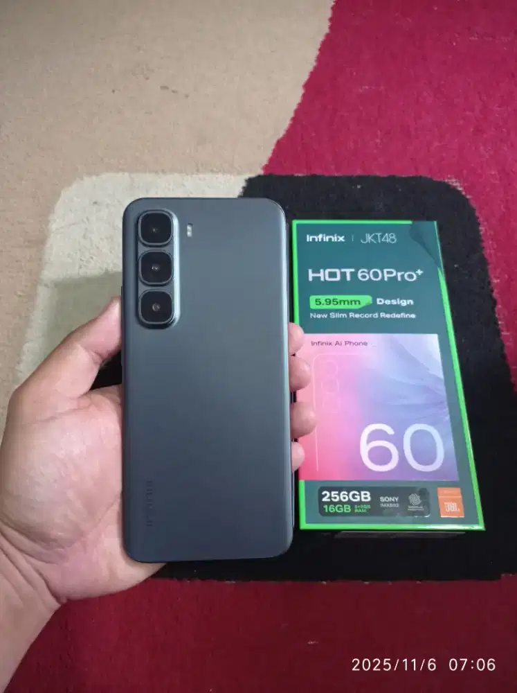 BISMILLAH INFINIX HOT 60 PRO PLUS 8/256 FULSET MULUS