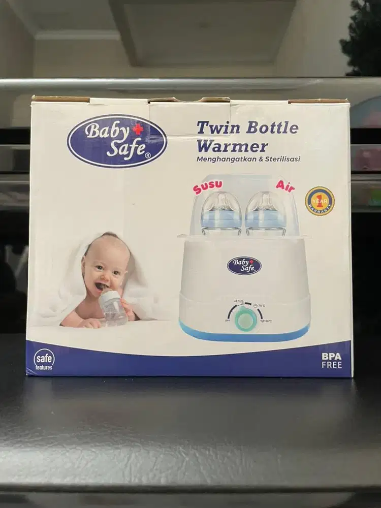 Baby Safe Twin Bottle Warmer LB216