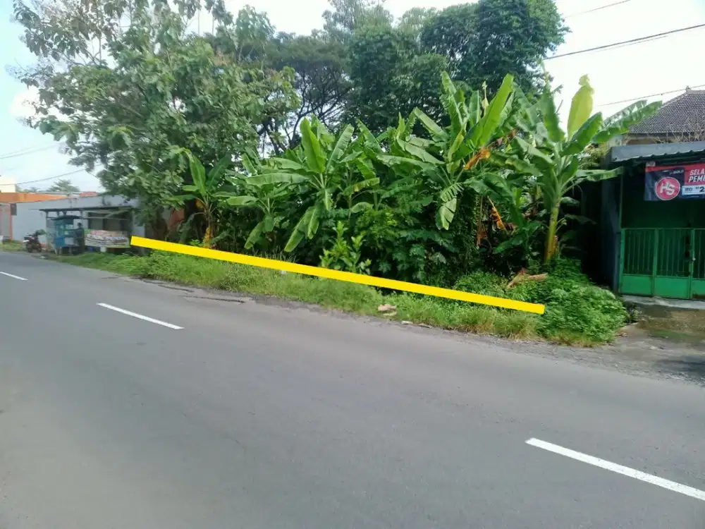 Tanah Pekarangan 1000m² Grogol Sukoharjo