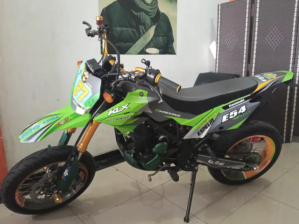 Kawasaki KLX BF 2020 modif KM 5000