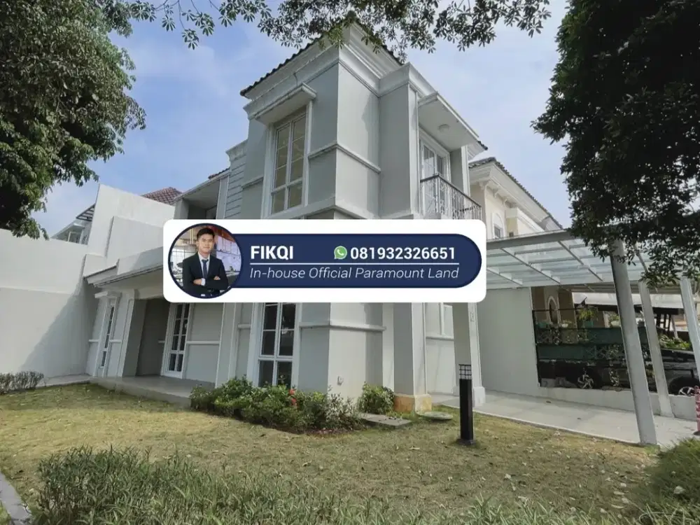 Turun Harga! Rumah Mewah New Alicante Promo KPR diskon 10% Dp