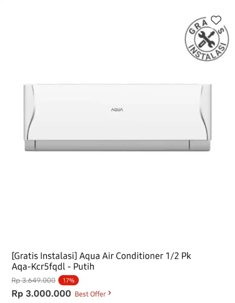 AC AQUA STANDAR 0.5 PK