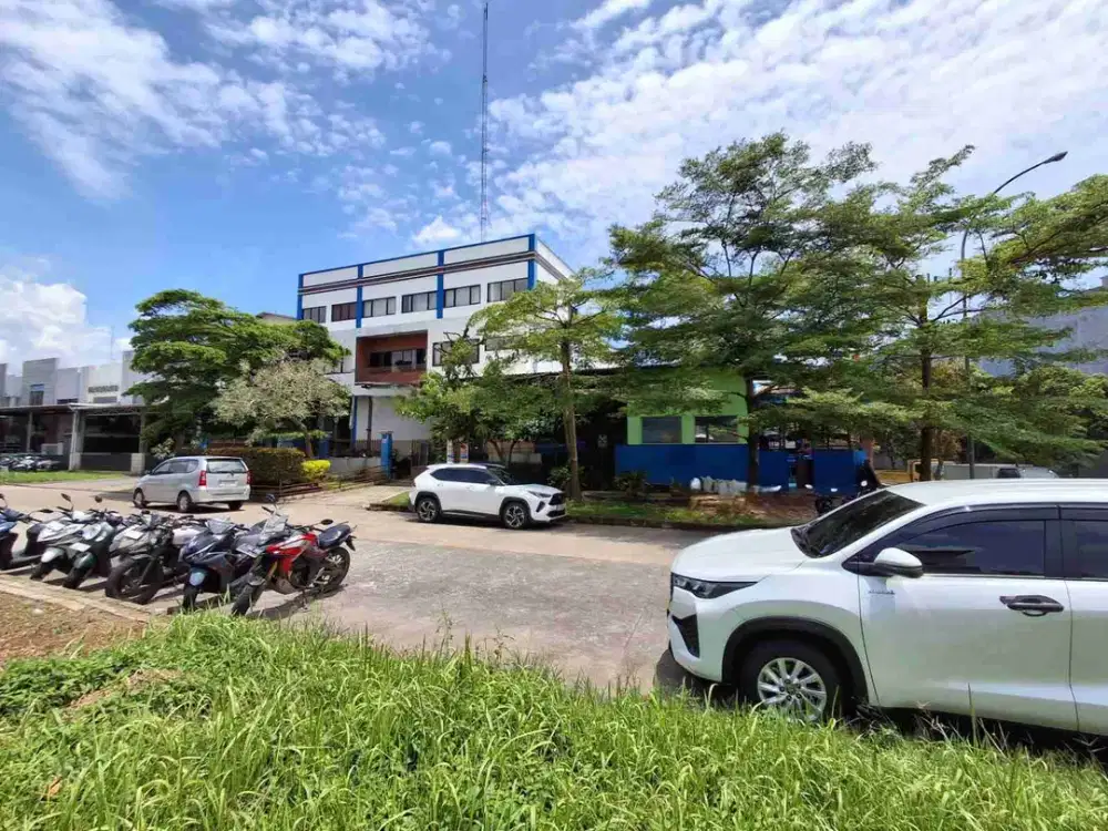 Gudang besar dalam kawasan Taman Tekno BSD akses mudah, dekat tol