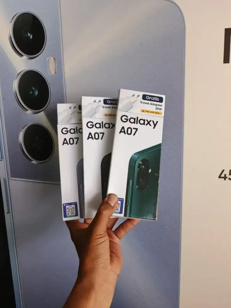 Berminat sikahkan WA Samsung Galaxy A07 4/64 Garansi resmi 1thn