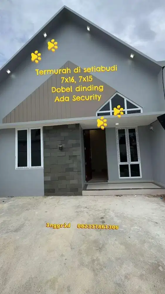 Boss Qyue.. Rumah mewah termurah 7x16 7x15 di setiabudi selayang