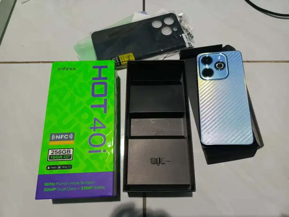 Infinix hot 40i ram 8/256 gb second hp dus