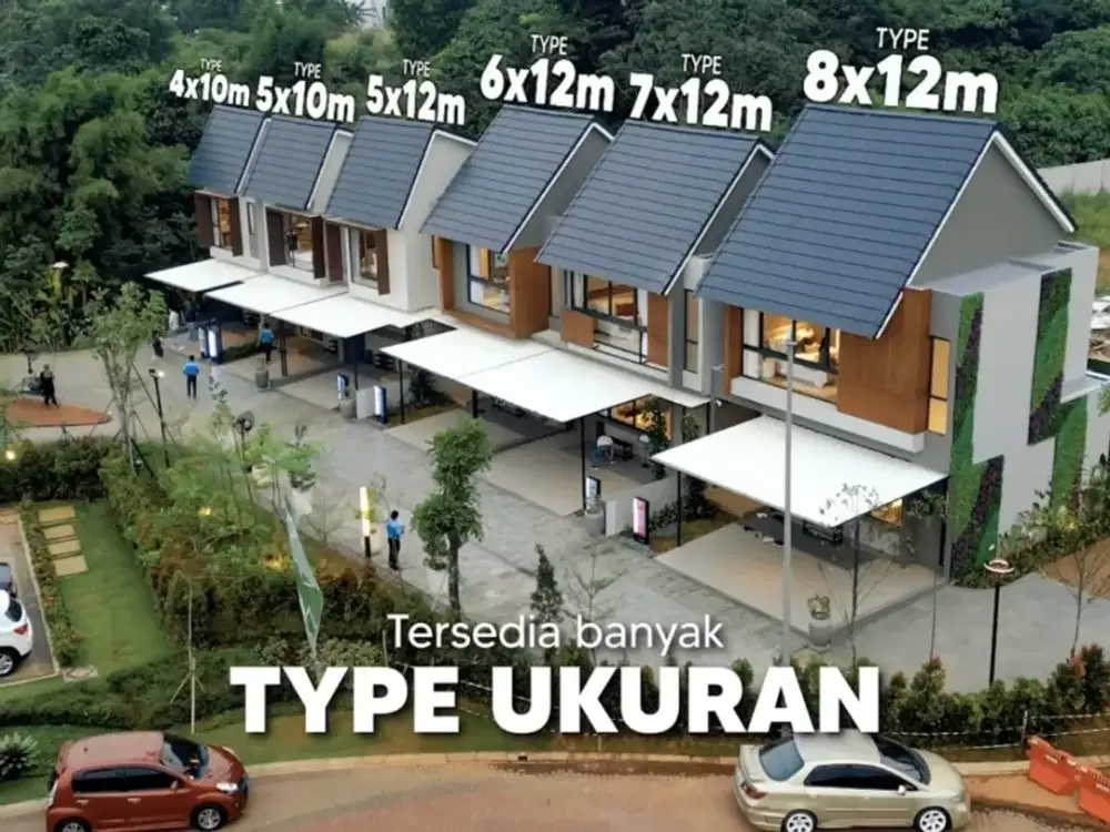 Dijual rumah baru 4x10 cluster Elaia Citra Gading Serpong BSD