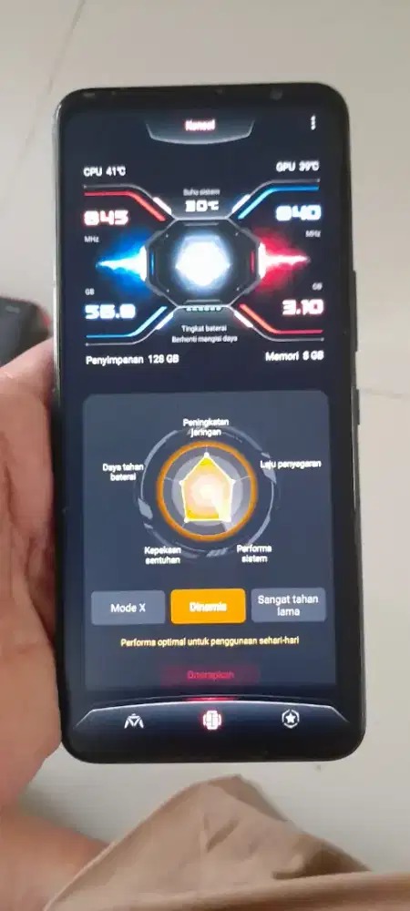 Asus ROG Phone 5s 8/128fullset nominus