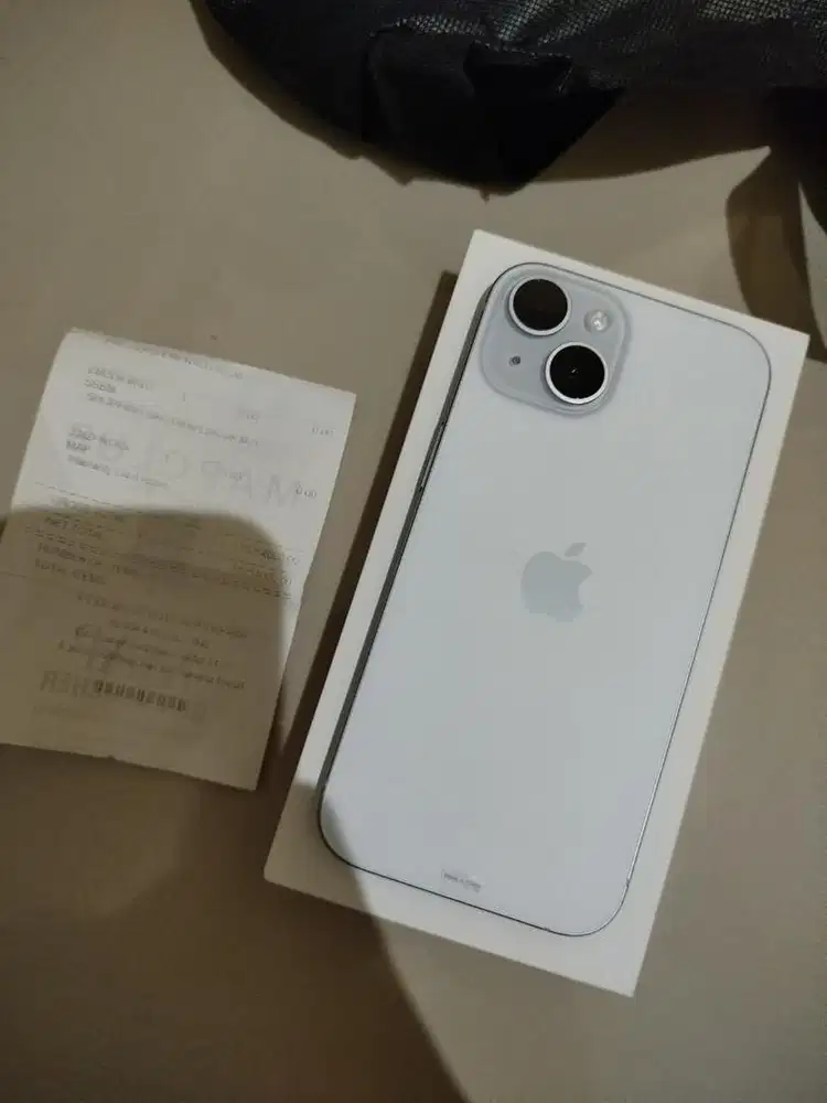 Iphone 15 blue 256 GB ori digimap