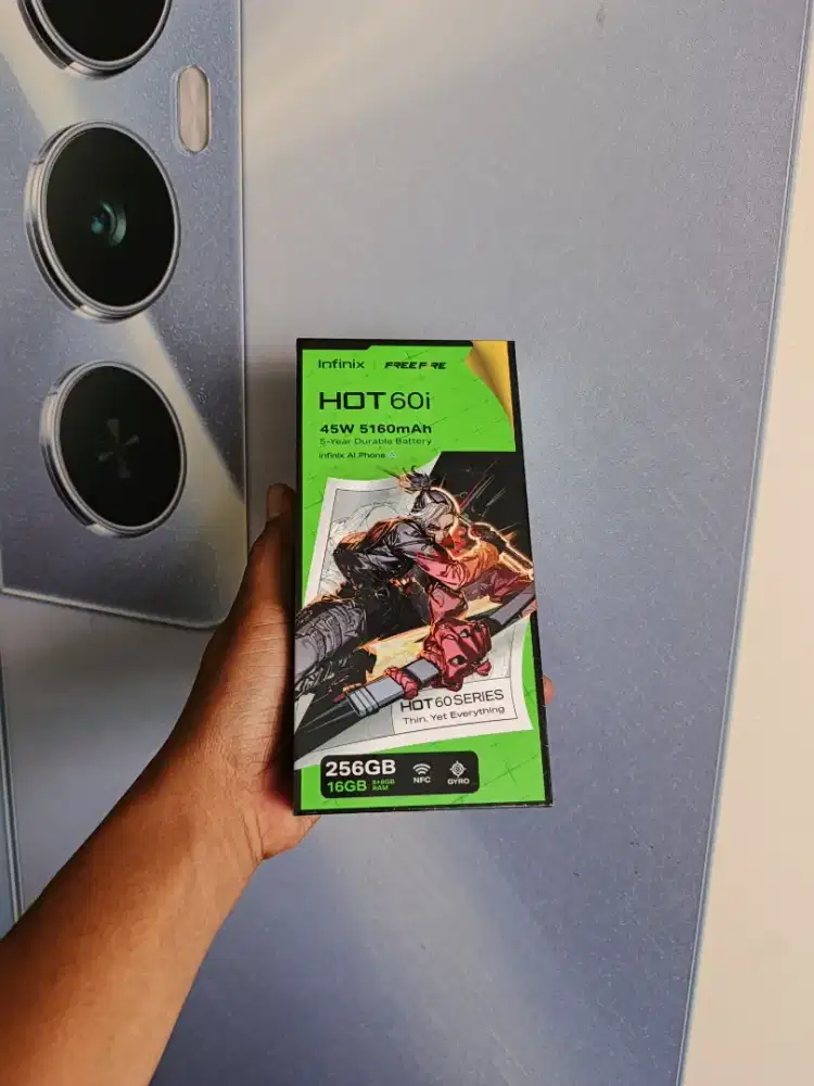 Berminat silahkan WA Infinix Hot 60i NFC 8+8/256 Garansi resmi 1thn