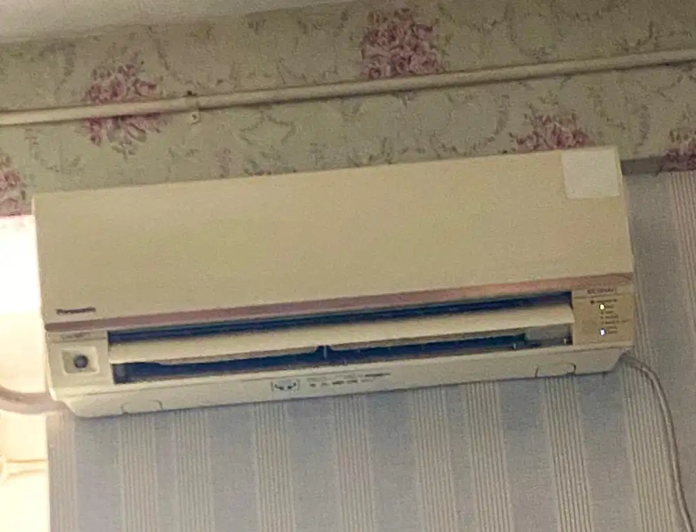 AC Panasonic 1 PK kondisi terpasang dingin