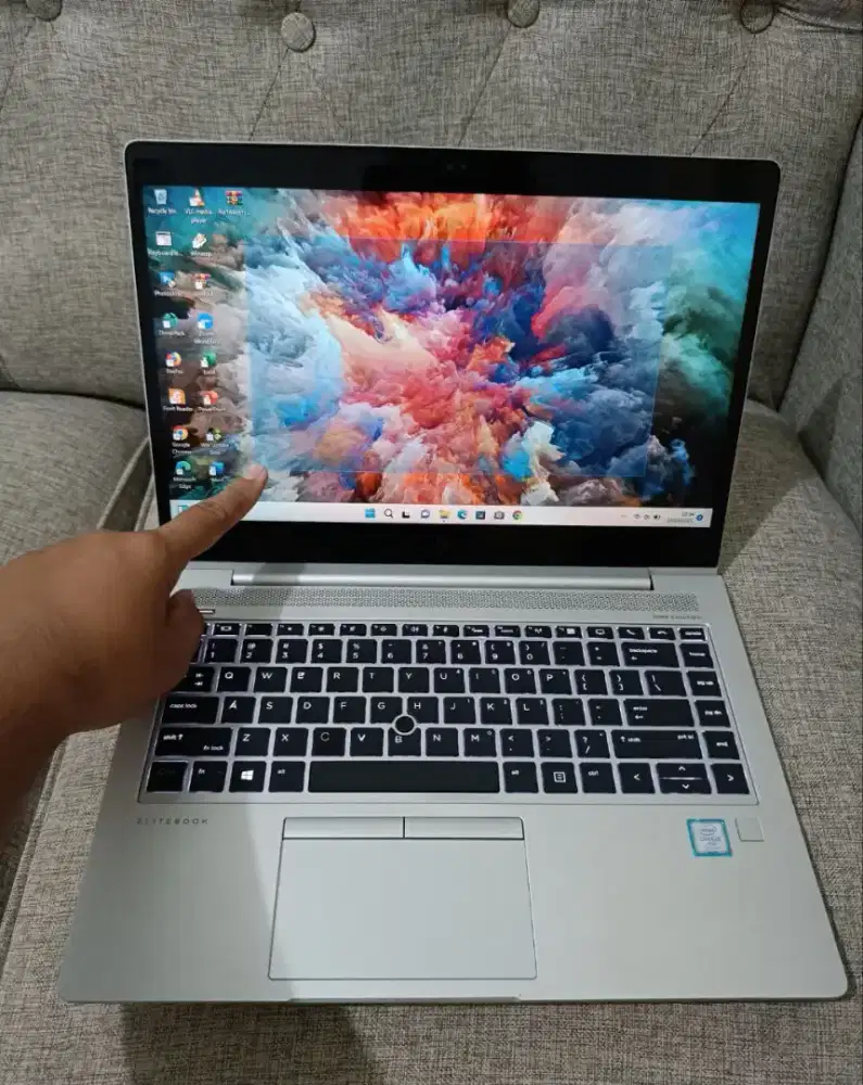 Laptop HP Elitebook Touchscreen Core i5 RAM 16GB SSD 256