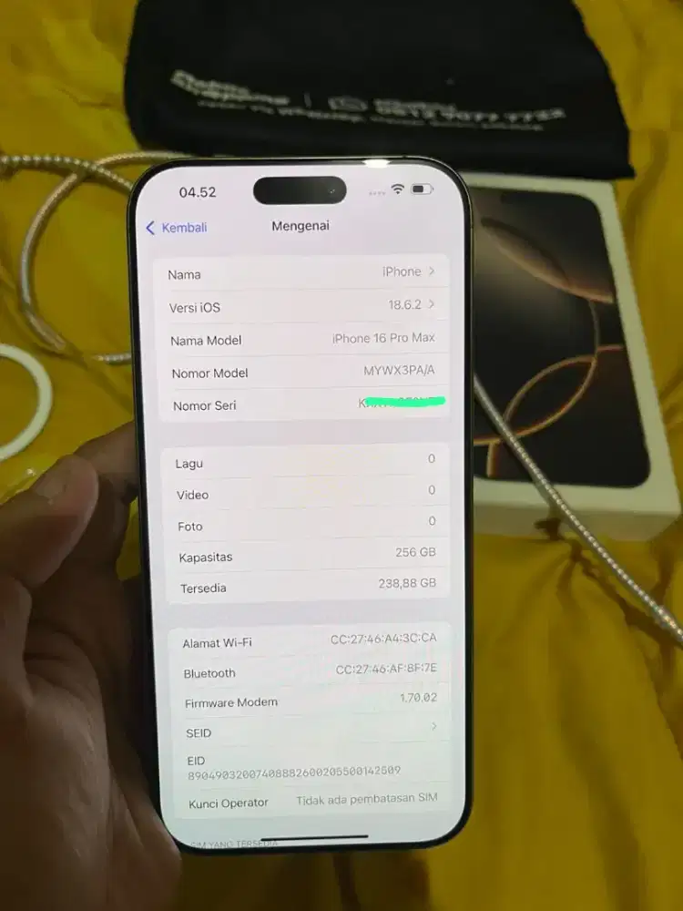 16promax 256 iBox like new