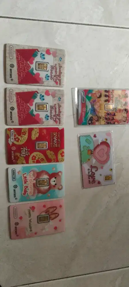 Antam gift series baru turun dari butik