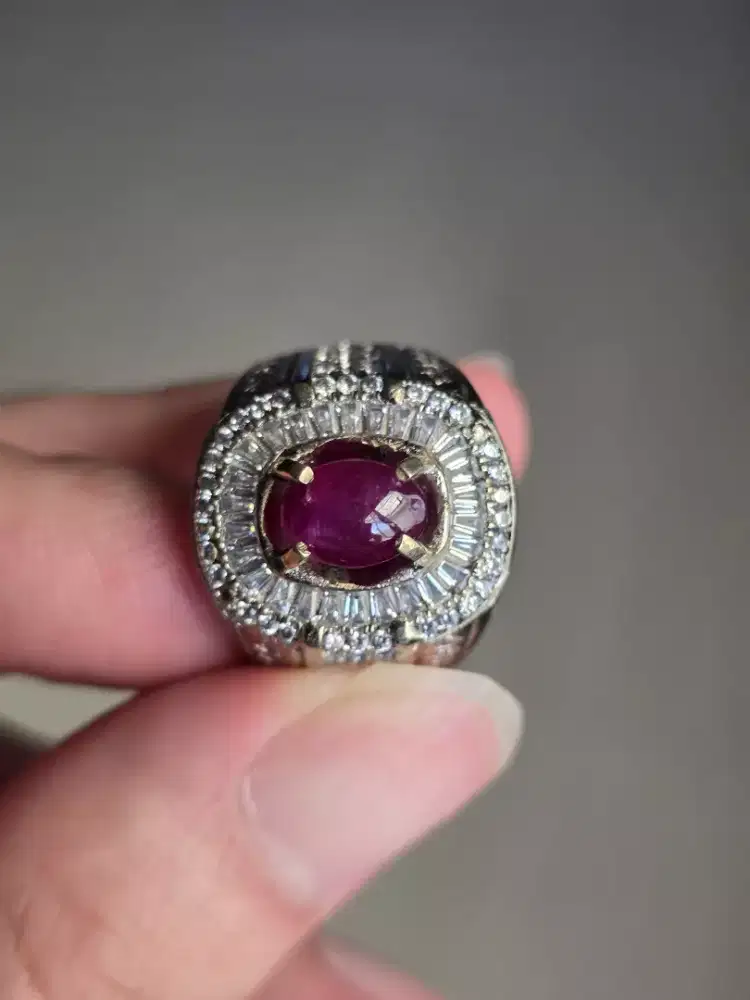 Natural Star Ruby No Heat