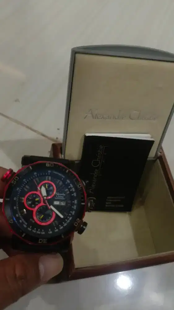 Jual jam tangan Alexandre Cristie original