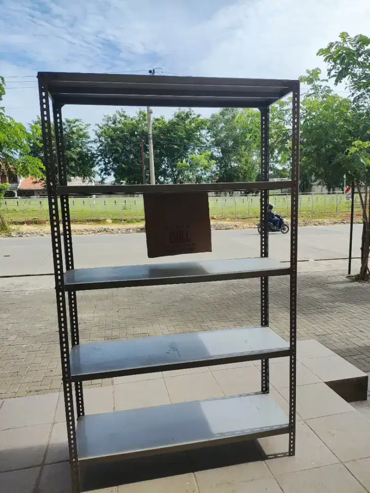Rakk besi 200 x 120 cm 5 susun