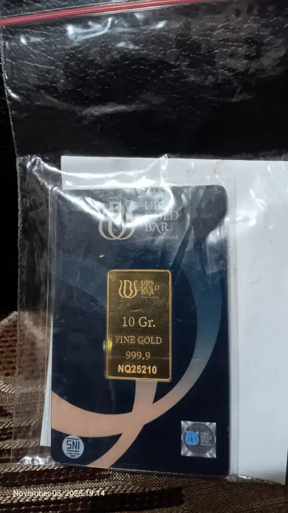 Logam Mulia UBS 10 gram