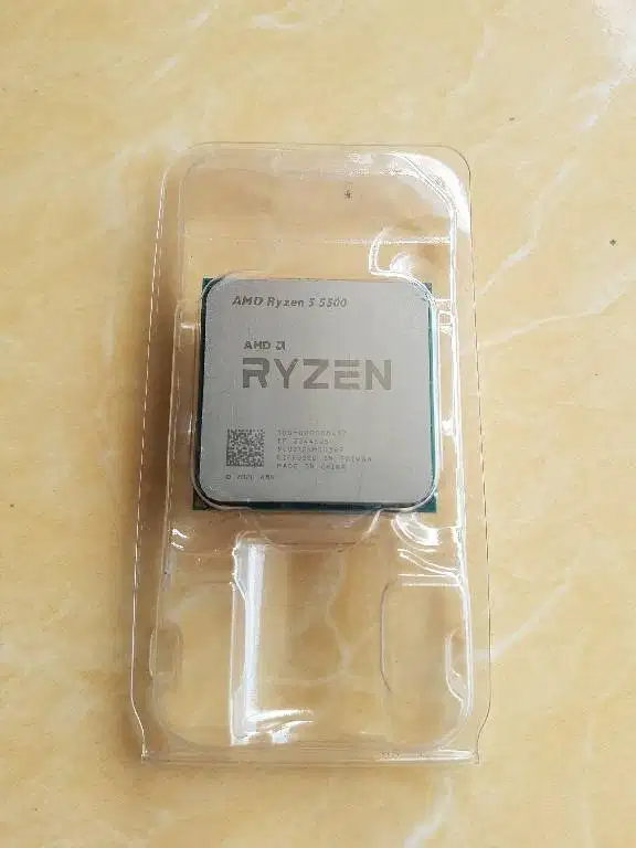 Processor AMD AM4 Ryzen 5 5500 12 cpu speed to 4.2Ghz Cezanne