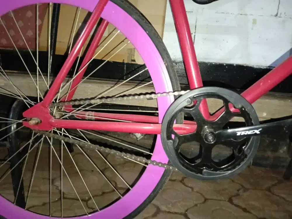 Sepeda Fixie kondisi mulus