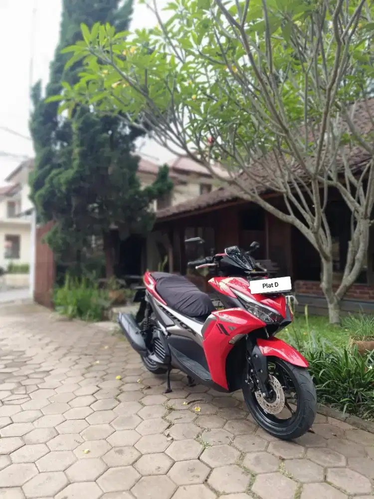Aerox 2021 Connected Merah Mulus Motor Rawatan