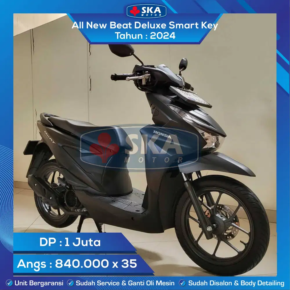 Honda All New Beat Deluxe Smart Key Tahun 2024