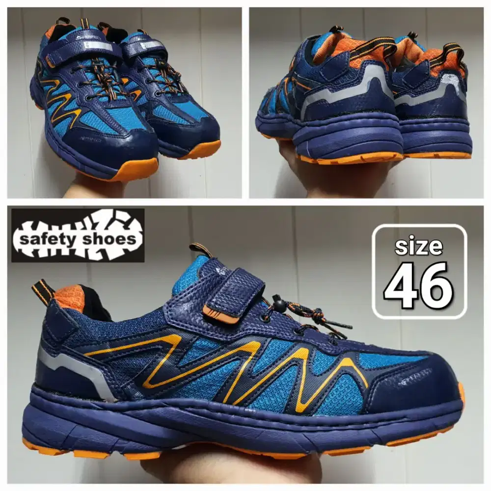 Sepatu Safety Casual size 46 (ujung besi) Second ori shoes