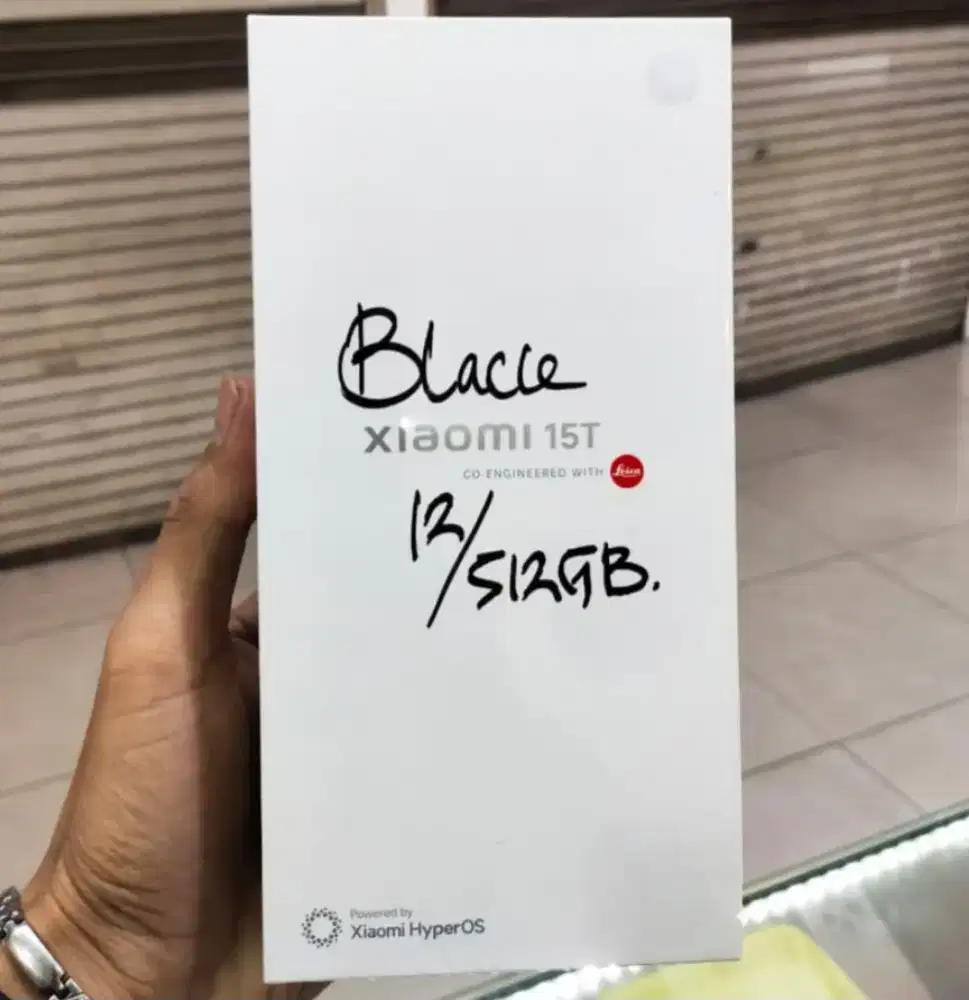 Xiaomi 15T 12GB+512GB Black BNIB Garansi Resmi Indonesia