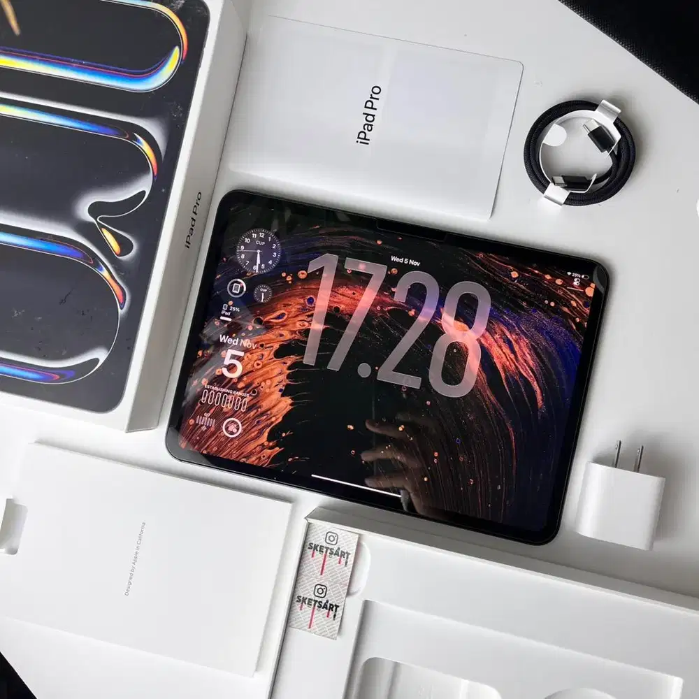 iPad Pro M4 11 inch 256gb Black Wifi Baru Pakai 2 Bulanan