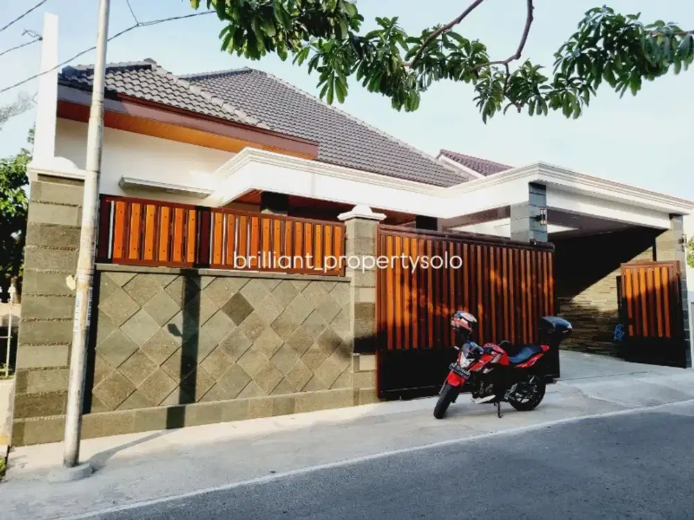 Rumah Mewah 261m² Gress Dekat Fave Manahan Solo