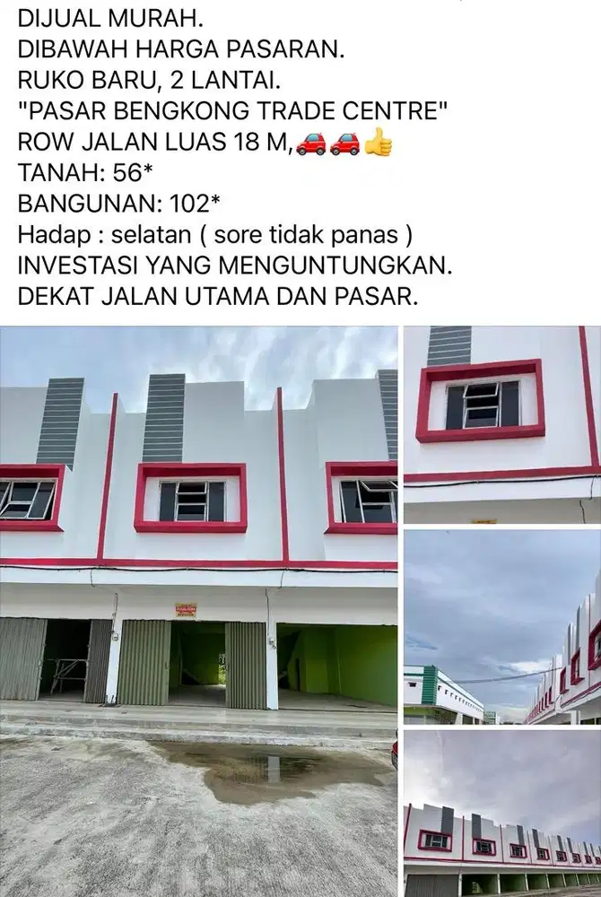 RUKO DIJUAL MURAH