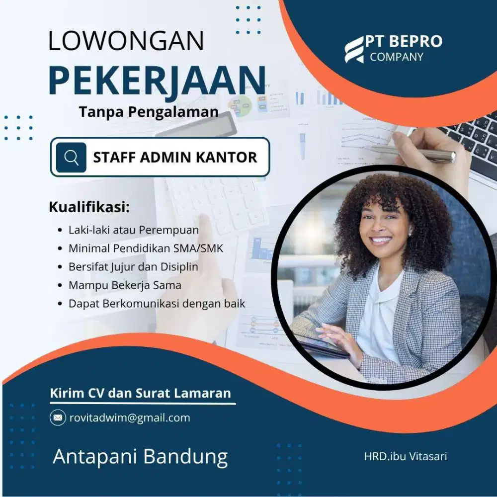 Lowongan Pekerjaan tanpa pengalaman