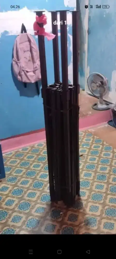 Di jual cepat kerangka besi tenda