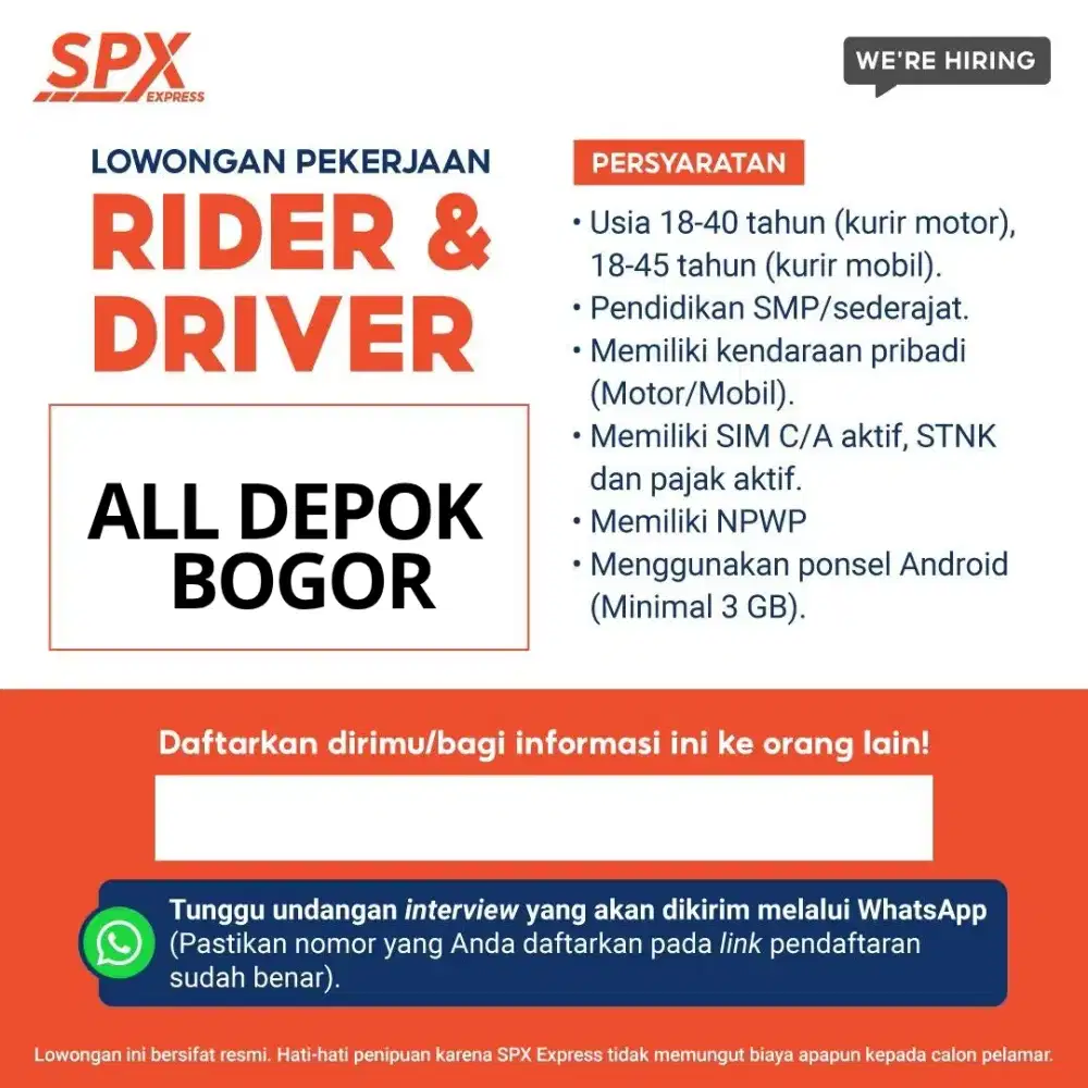 Rider & Driver SPX
