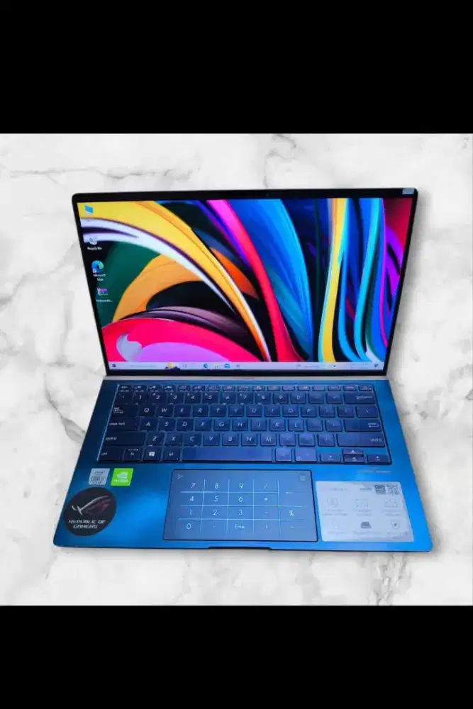 ASUS ZENBOOK NUMPAD i7 GEN 10 RAM 16GB/SSD 1TB SUPERSLIM