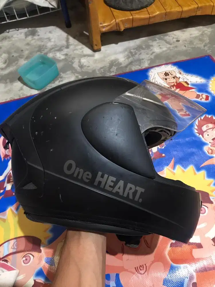 Helm honda fullface