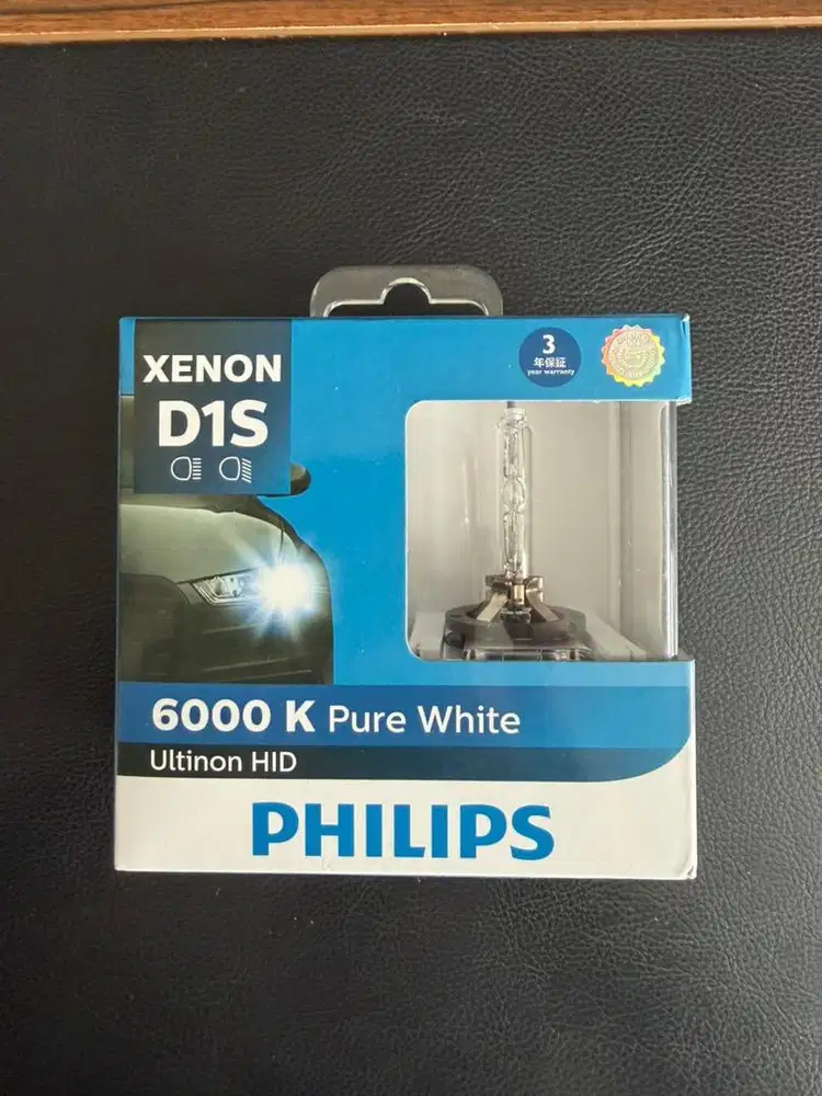 Phillips Xenon D1S 6000K Pure White