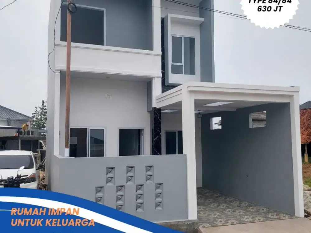 RUMAH DIJUAL 2 LANTAI DI GUNUNG TERANG BANDAR LAMPUNG