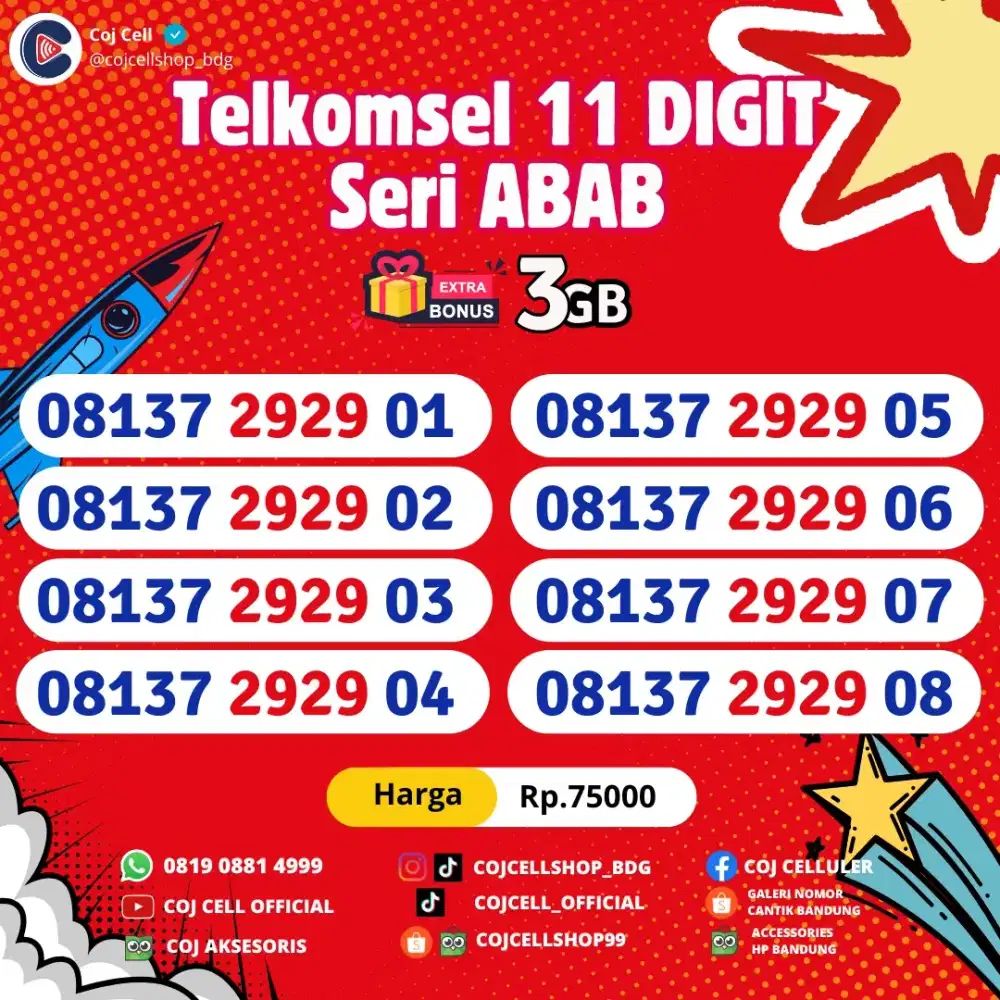nomor cantik Telkomsel