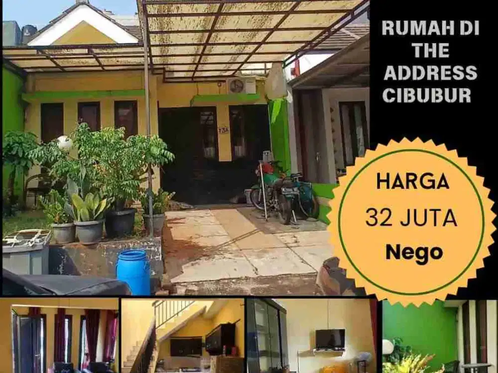 Rumah Sewa Siap Huni Murah di The Address Cibubur