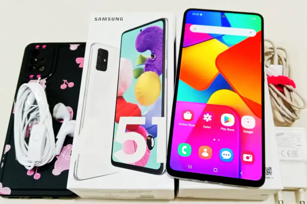 SAMSUNG A51 8/128 WHITE FULLSET ORI