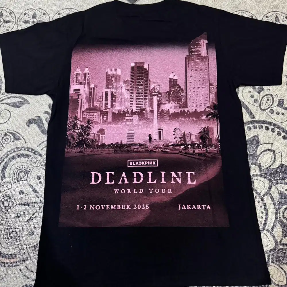 Wts Tshirt baju Blackpink Official Merchendise Deadline