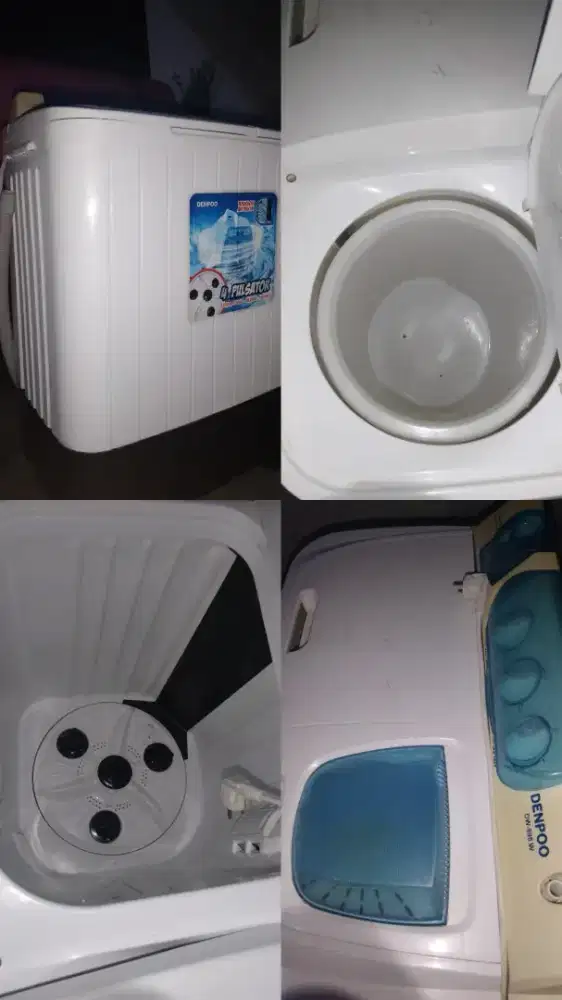 Mesin cuci jual apa adanya mati dan hidup kadang2