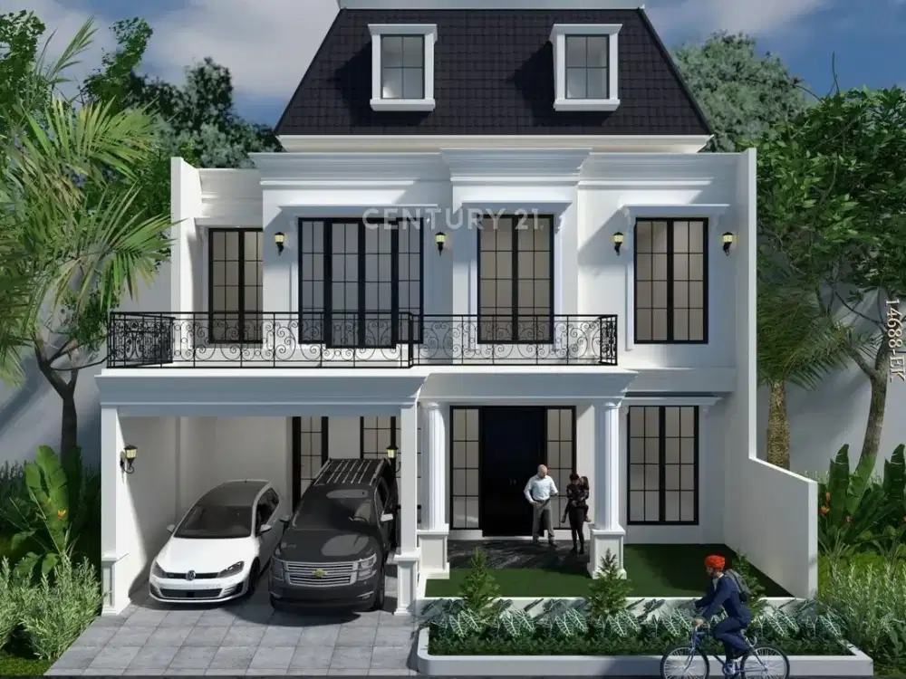 Dijual Rumah Classic Brand New di Puri Bintaro Jaya Sektor 9