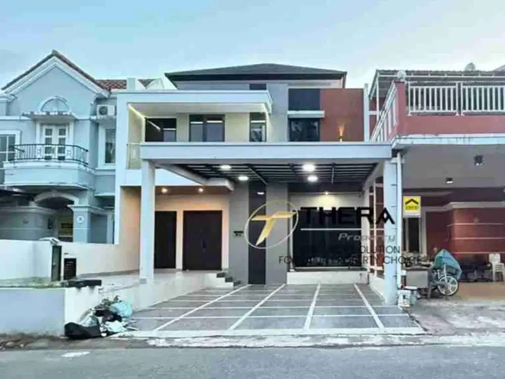 Disewakan Rumah 2 Lantai 
fully furnished di Beverly Park Batam Center