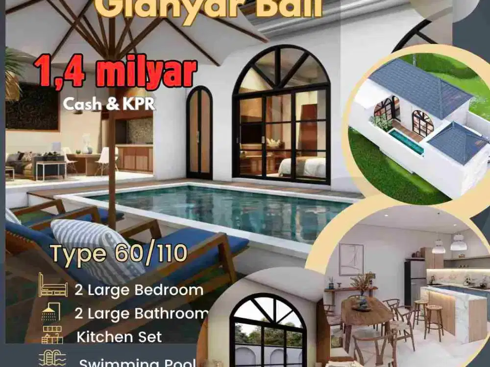 for sale Villa Murah Pantai Saba Gianyar Bali